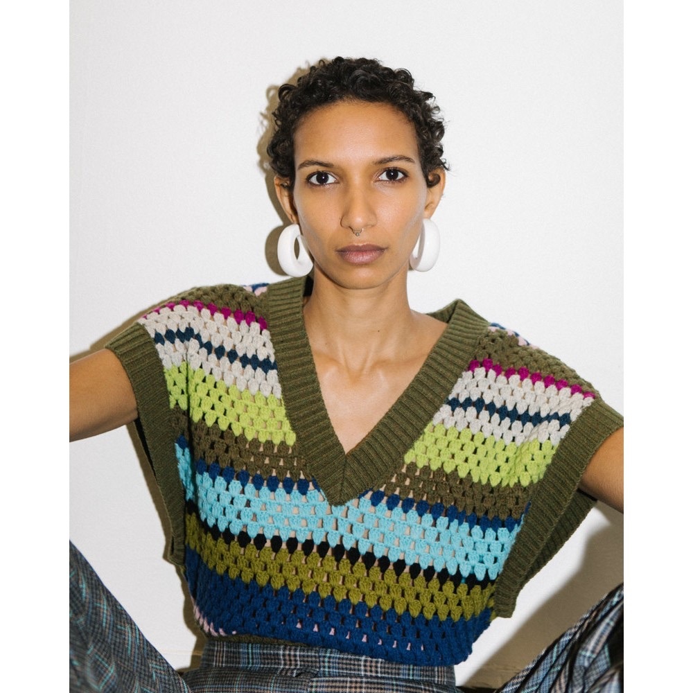 Baum Und Pferdgarten Crochet Sweater Vest